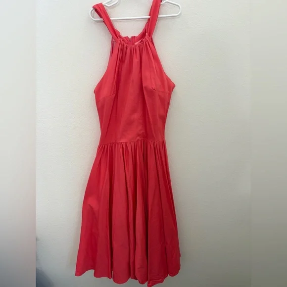 Pinup Girl, Harley Swing Dress, coral - Picture 4 of 6